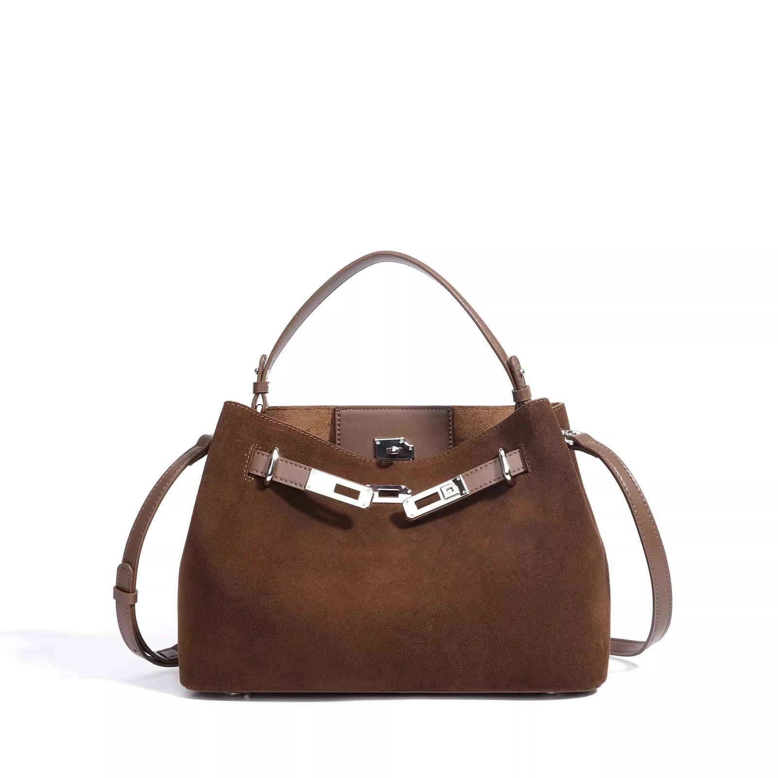Velora Suede Elegance Bag