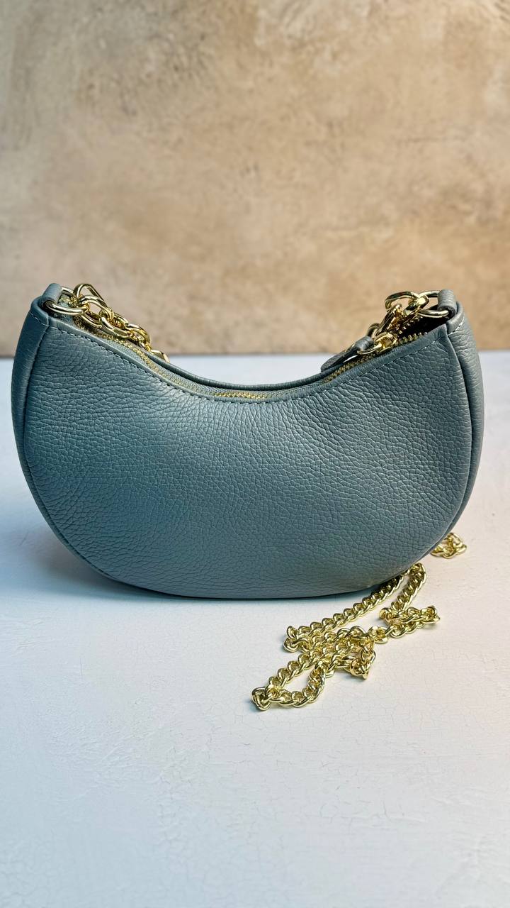“Graceful Chain” - Genuine Leather Bag