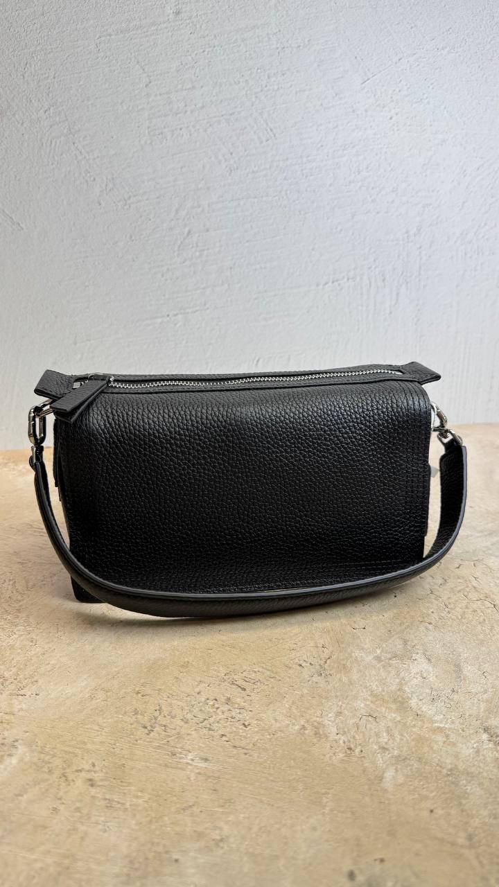 Sofia Curve – Soft Leather Shoulder Bag