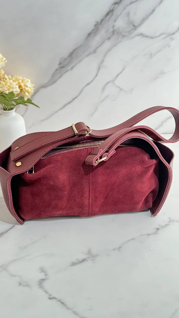 Suedette Luxe Bag