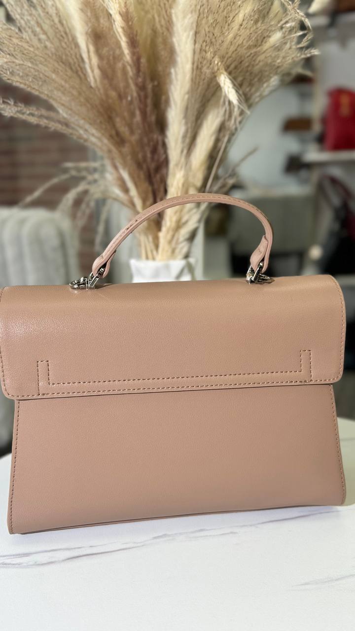 Luxury Leather Bag “Imperial” with a Long Strap