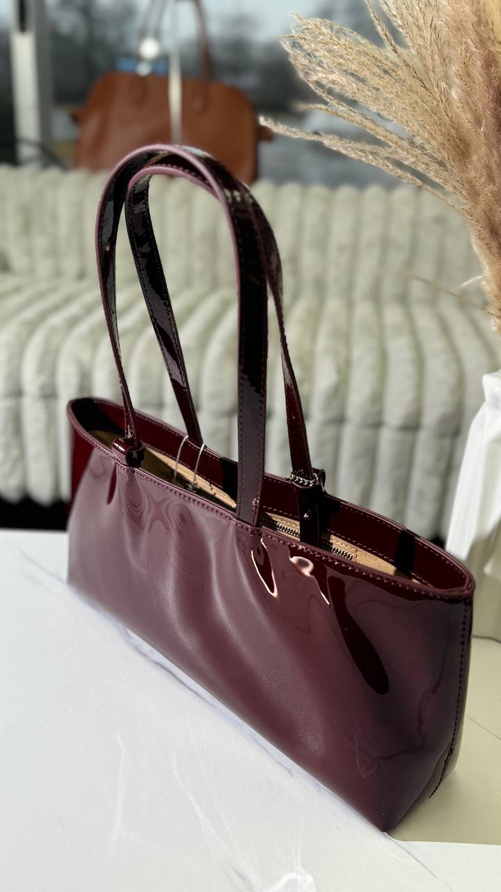 Bag “Luxe Gloss” – Timeless Elegance in Genuine Leather