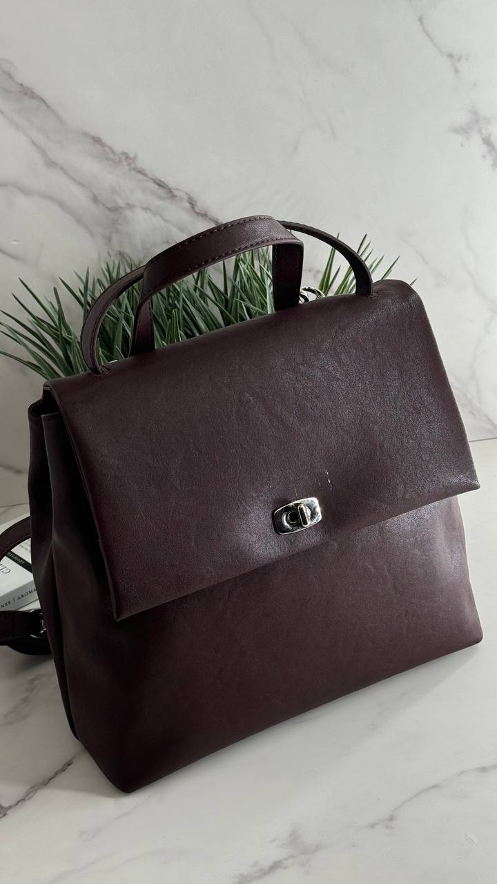 Timeless Leather Backpack Urban Elegance