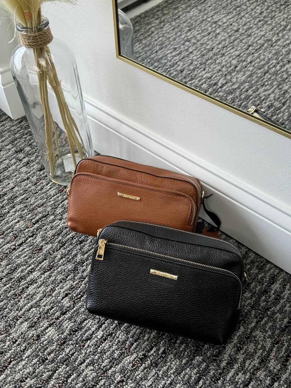 Enzonori Crossbody Bag - Genuine Turkish Leather 🇹🇷✨