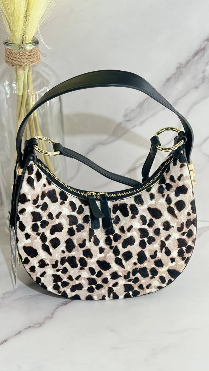 Bella Fierce – Italian Bag Made of Genuine Leather and Fur