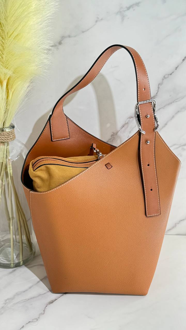 Verona Luxe Leather Tote
