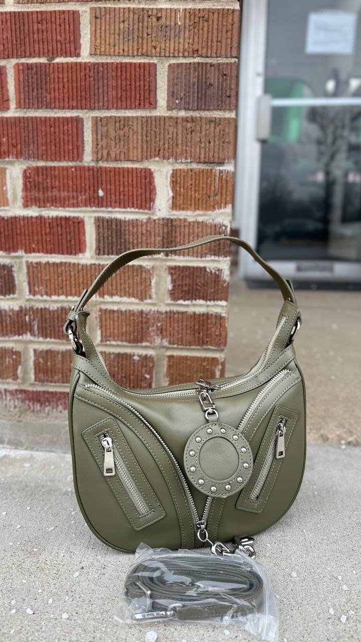 Urban Rebel Bag – Bold Style in Genuine Leather with a Chic Top Handle