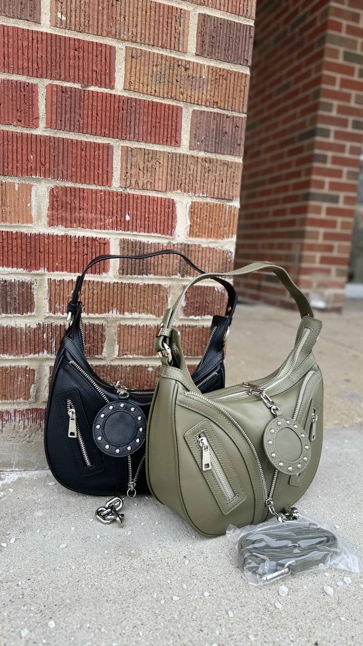 Urban Rebel Bag – Bold Style in Genuine Leather with a Chic Top Handle