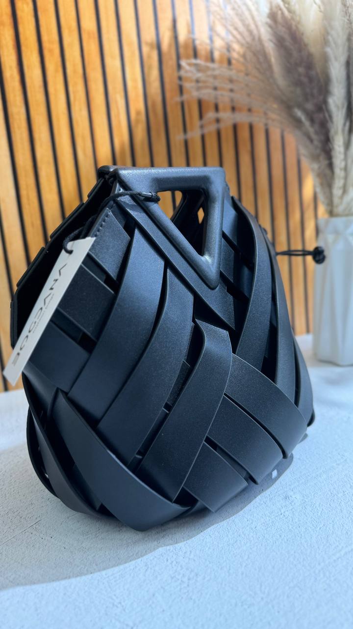The Statement Weave Bag-A Bold Statement in Genuine Leather