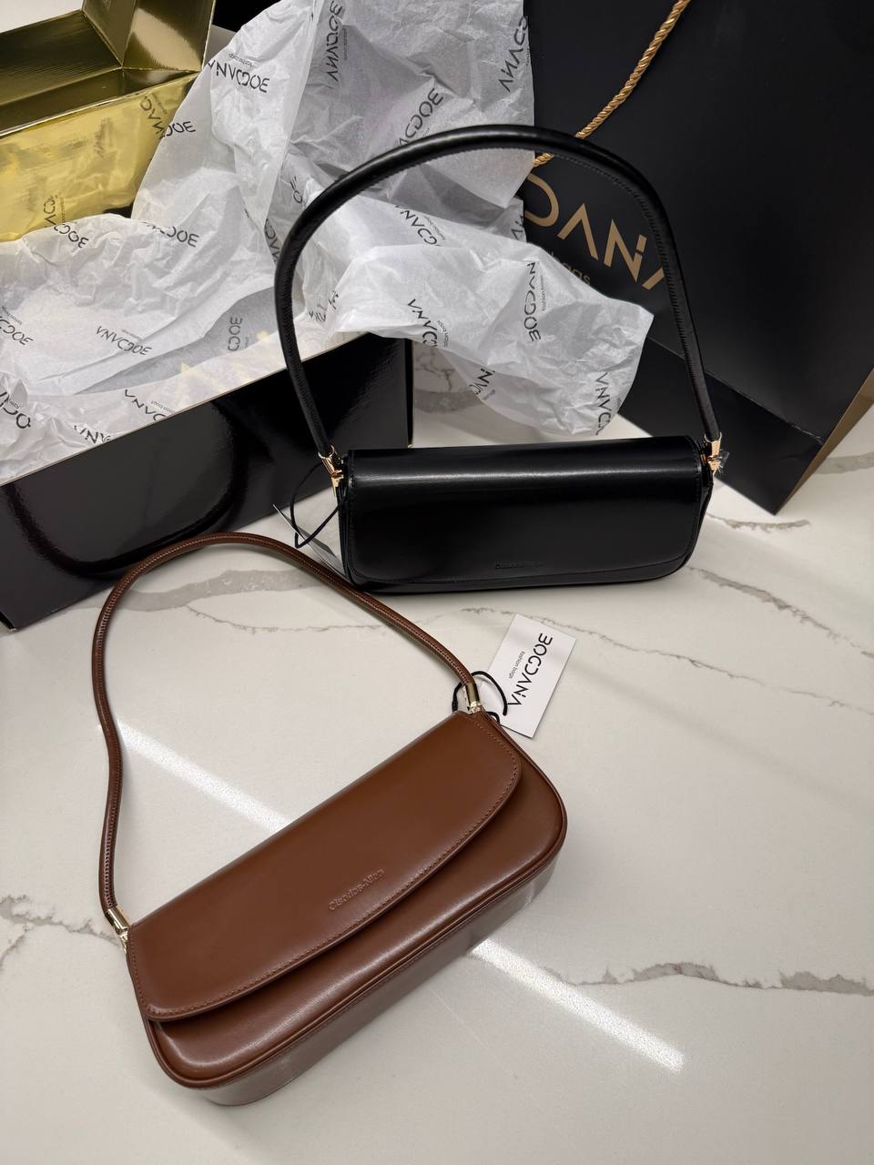 Elegant Bag Made of High-Quality Genuine Leather