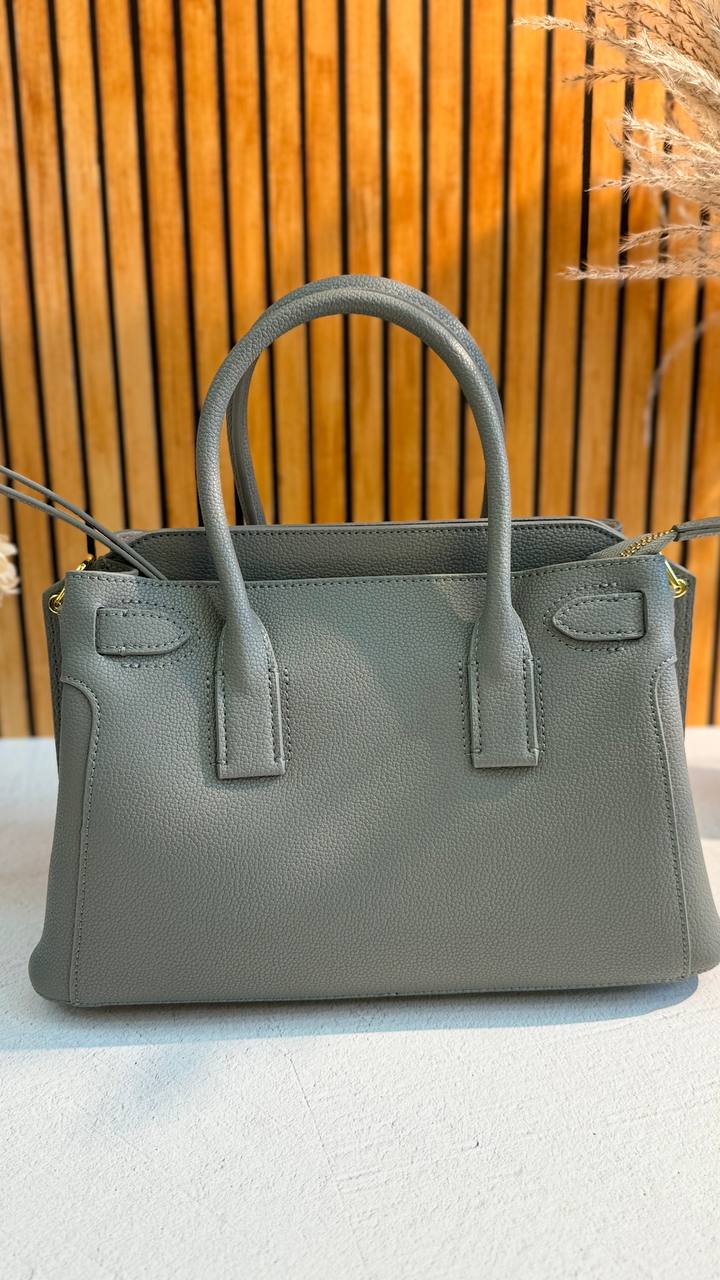 LuxeCraft – Genuine Leather Top Handle Bag