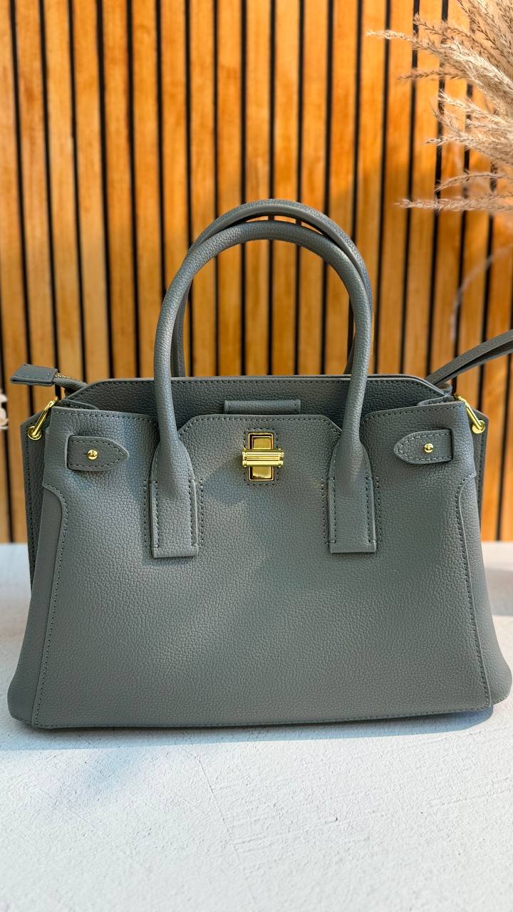 LuxeCraft – Genuine Leather Top Handle Bag
