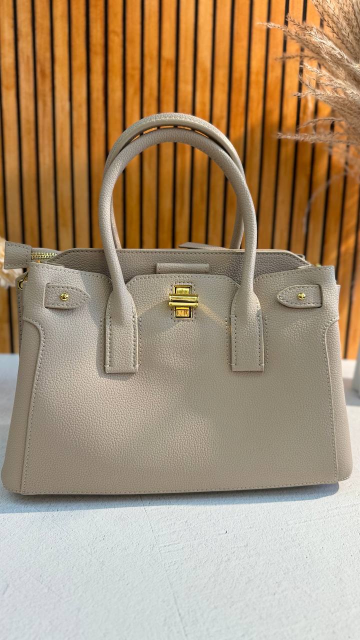 LuxeCraft – Genuine Leather Top Handle Bag