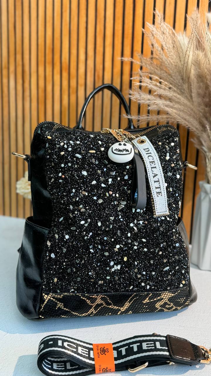 Luxurious Leather Backpack Bag