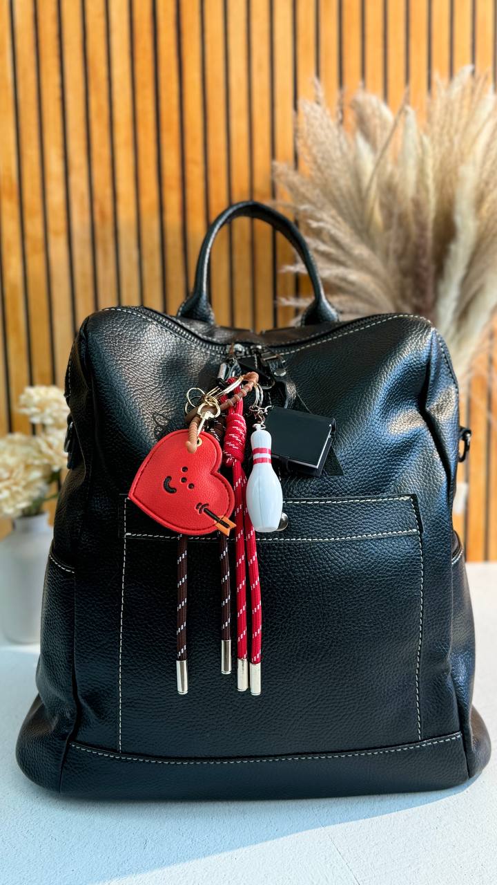 Genuine Leather Backpack - Stylish and Versatile