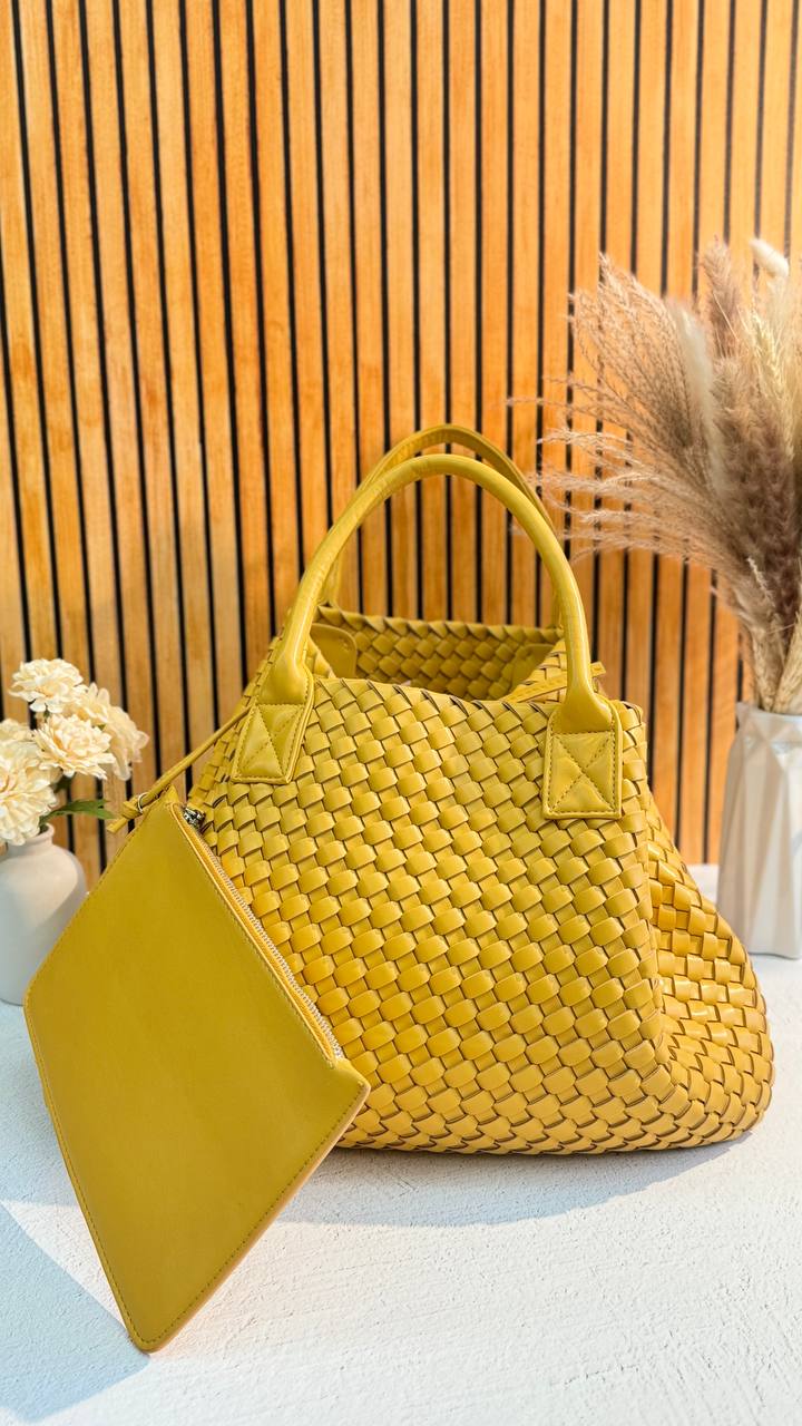 Shopper Luxe – Stylish Women Bag with Cosmetic Pouch