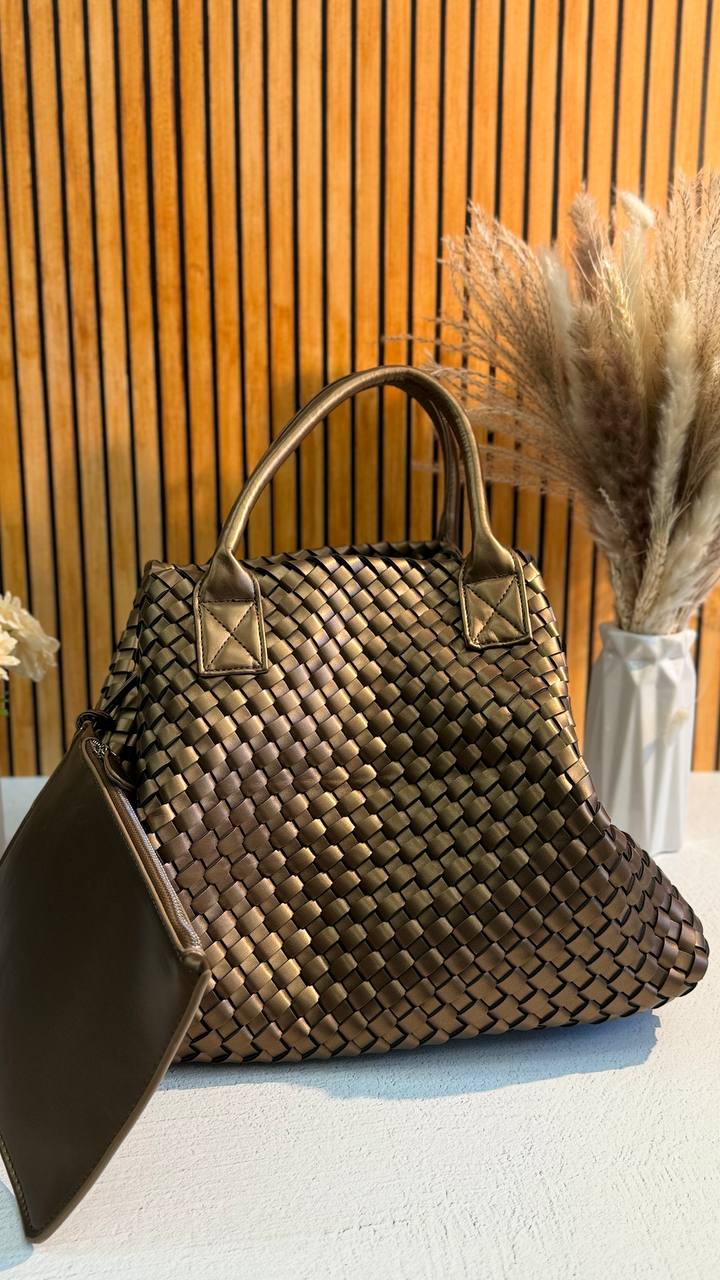 Shopper Luxe – Stylish Women Bag with Cosmetic Pouch