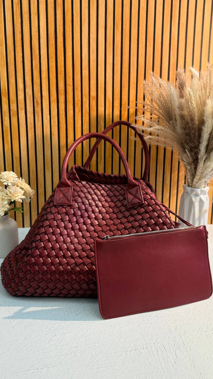 Shopper Luxe – Stylish Women Bag with Cosmetic Pouch