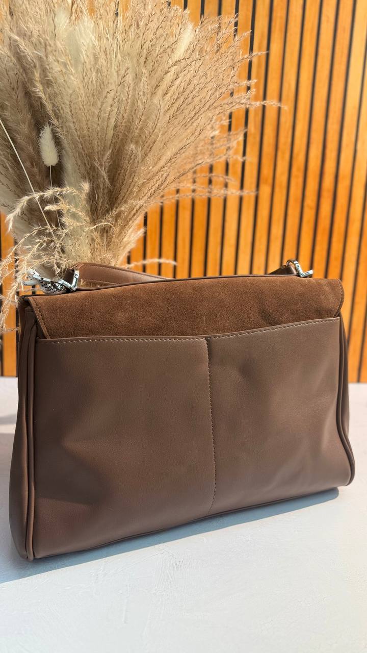 Luxury Suede  Leather Bag “Elite Heritage”