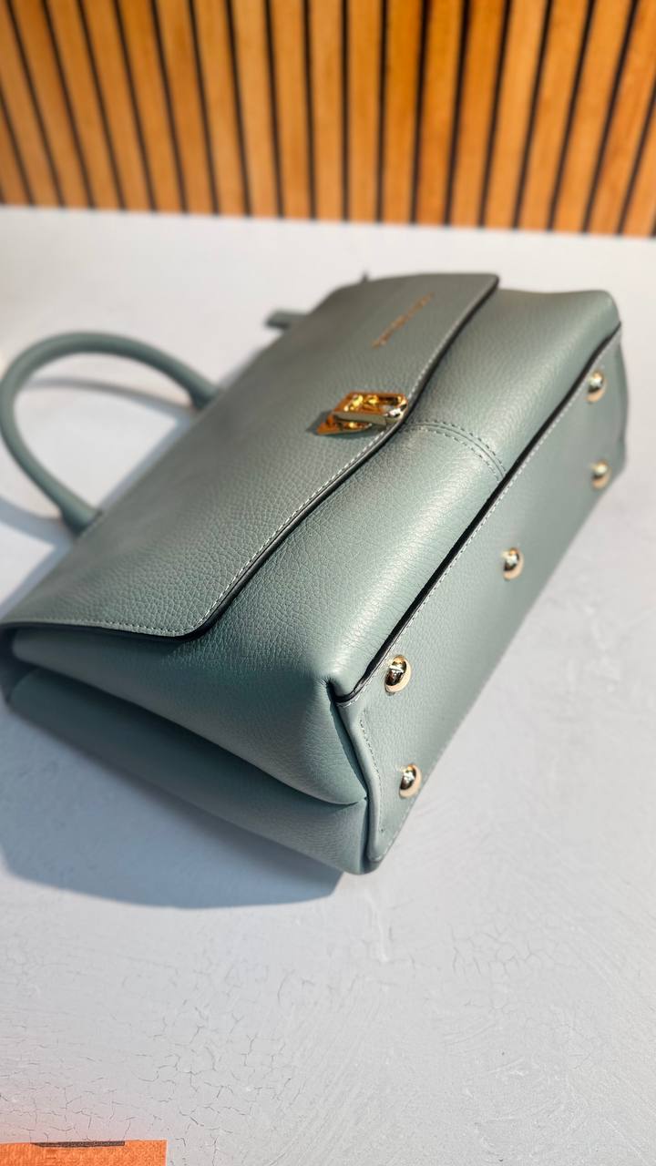 A stylish leather briefcase bag by Tony Bellucci