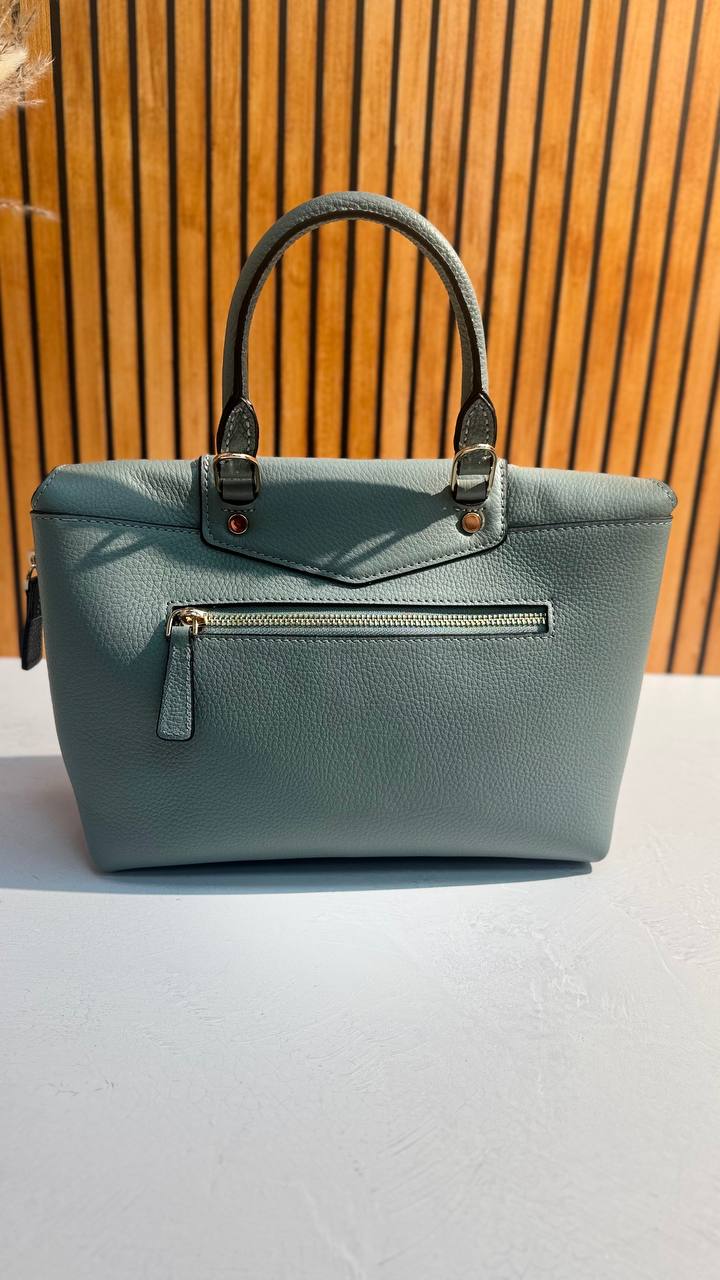 A stylish leather briefcase bag by Tony Bellucci