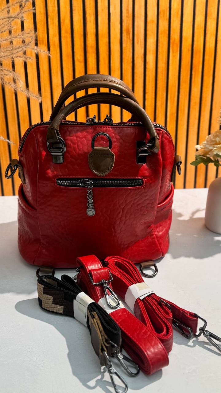 Convertible PU Leather Backpack – The Ultimate Stylish & Versatile Choice