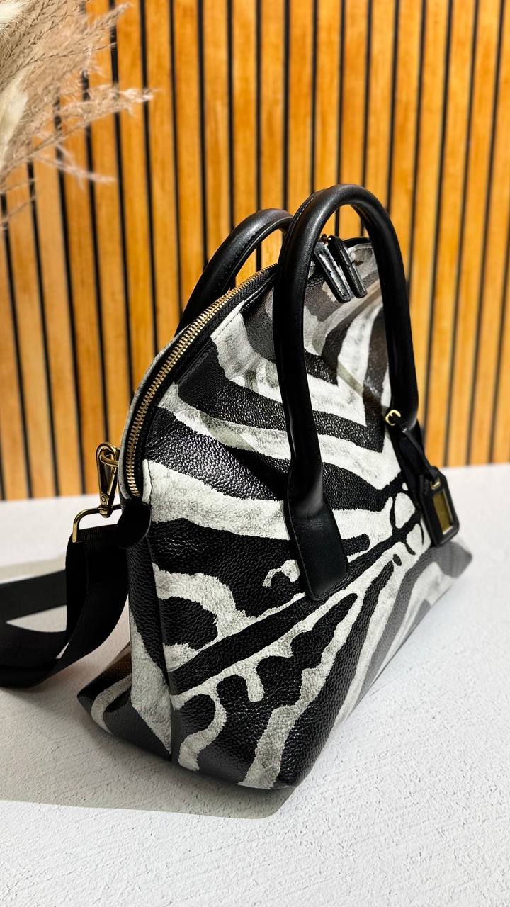 BLACK ZEBRA Bag – A Statement of Style