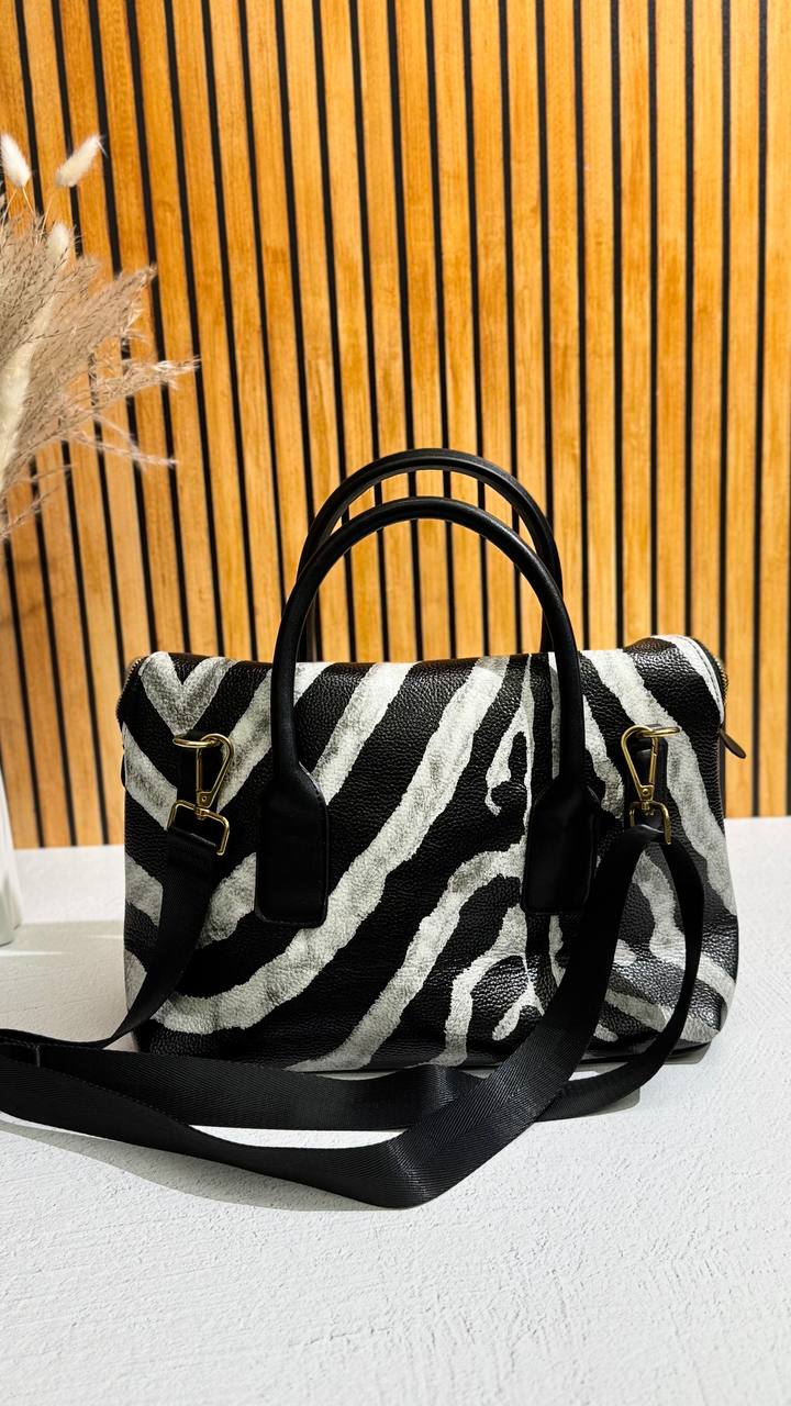 BLACK ZEBRA Bag – A Statement of Style