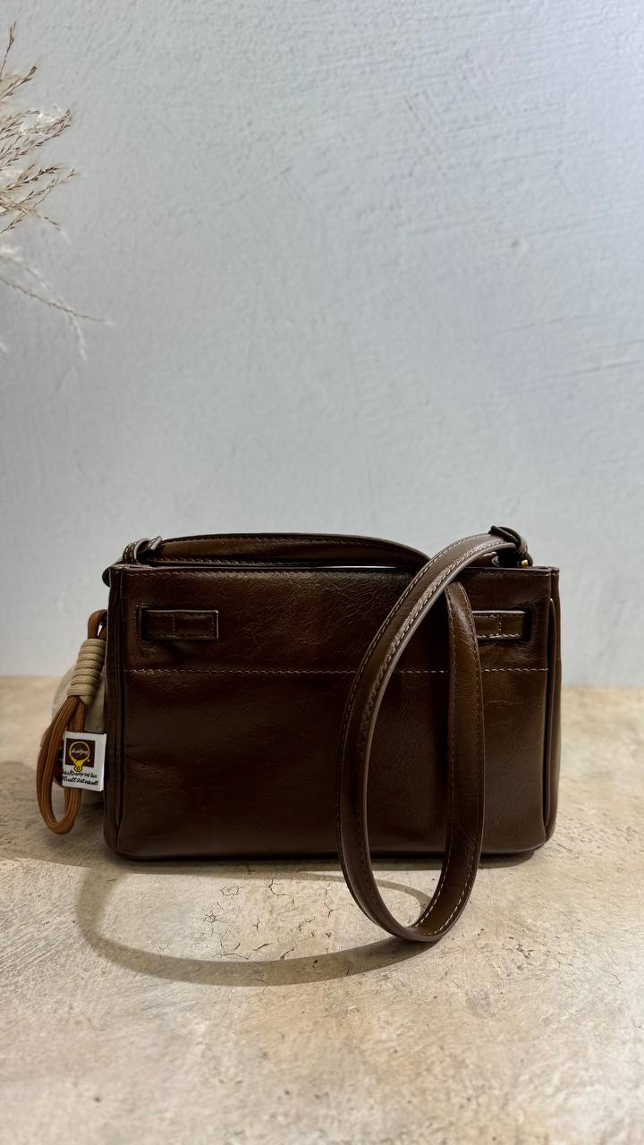 Luxury Elegance Suede & Leather Handbag