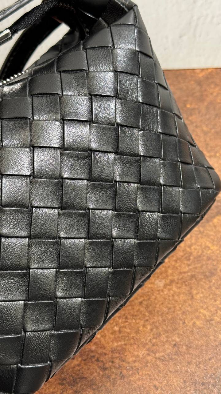 Iconic Texture | Genuine Leather Bag with Signature Weave