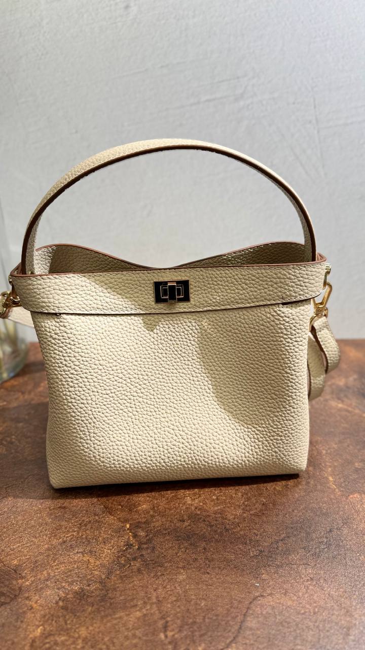Urban Grace | Genuine Leather Bag with Leather Interior