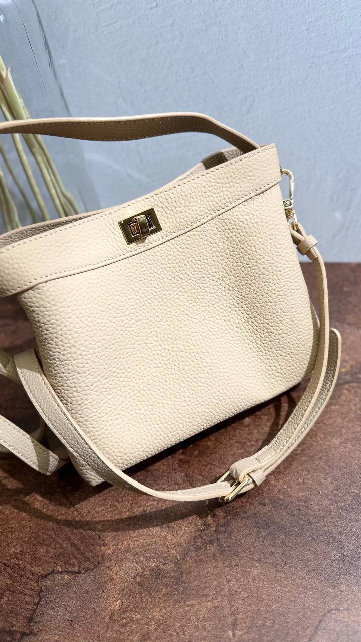 Urban Grace | Genuine Leather Bag with Leather Interior