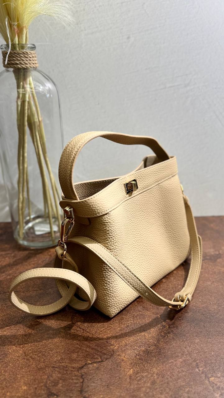 Urban Grace | Genuine Leather Bag with Leather Interior