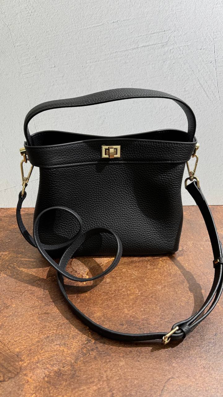 Urban Grace | Genuine Leather Bag with Leather Interior