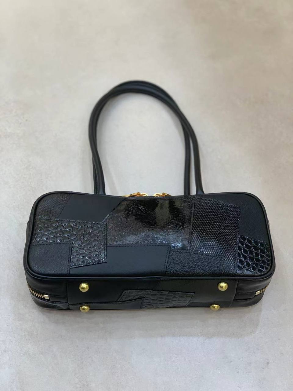 “Vera Forma” | Genuine Cowhide Leather Bag in Two Sizes