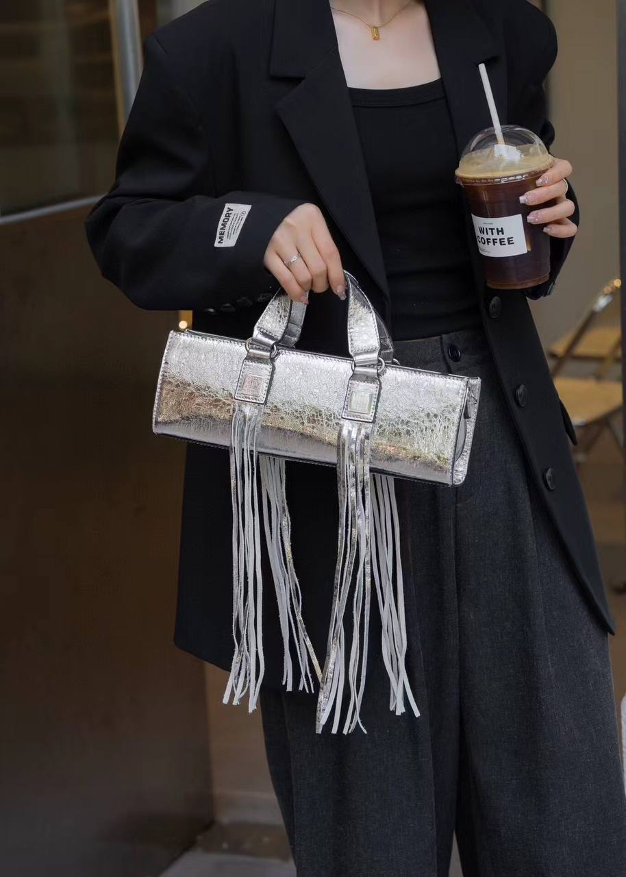 Fringe Muse — Genuine Leather Statement Bag
