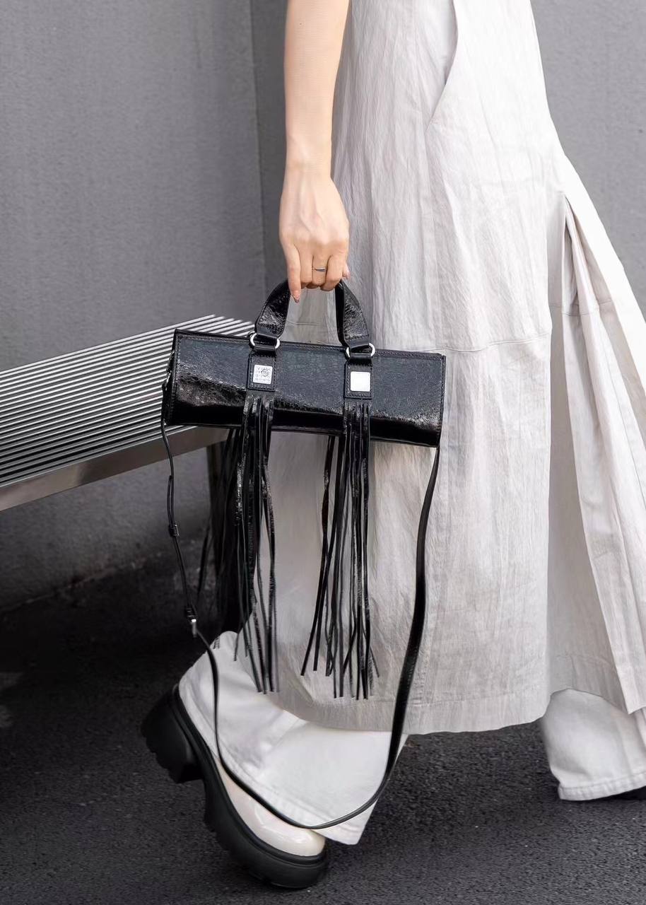 Fringe Muse — Genuine Leather Statement Bag