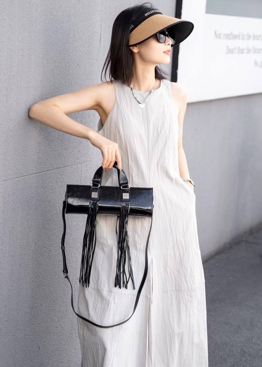 Fringe Muse — Genuine Leather Statement Bag