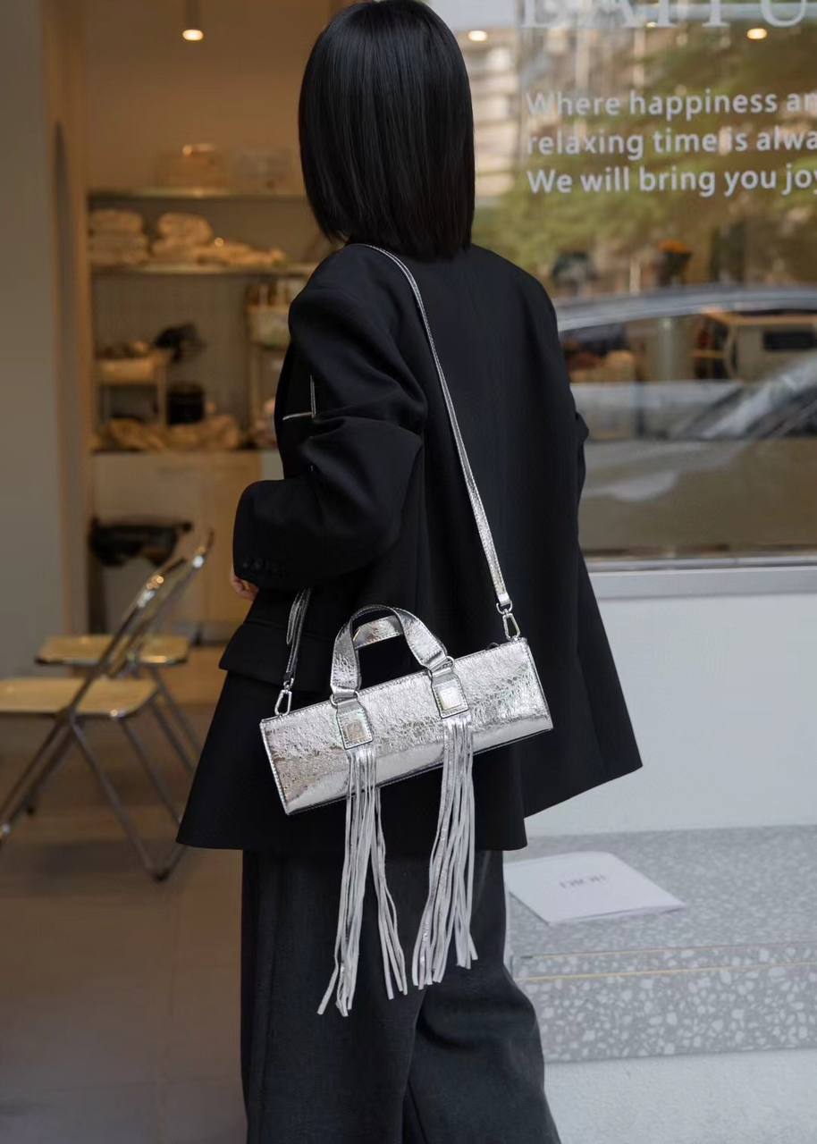 Fringe Muse — Genuine Leather Statement Bag