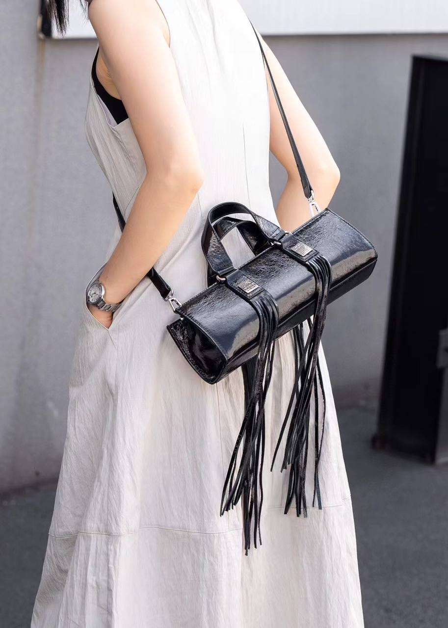 Fringe Muse — Genuine Leather Statement Bag