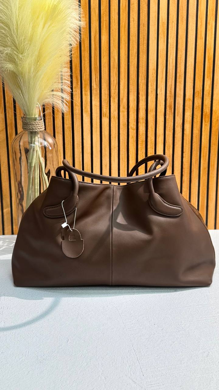 La Forma — Genuine Leather & Suede Soft Tote Bag