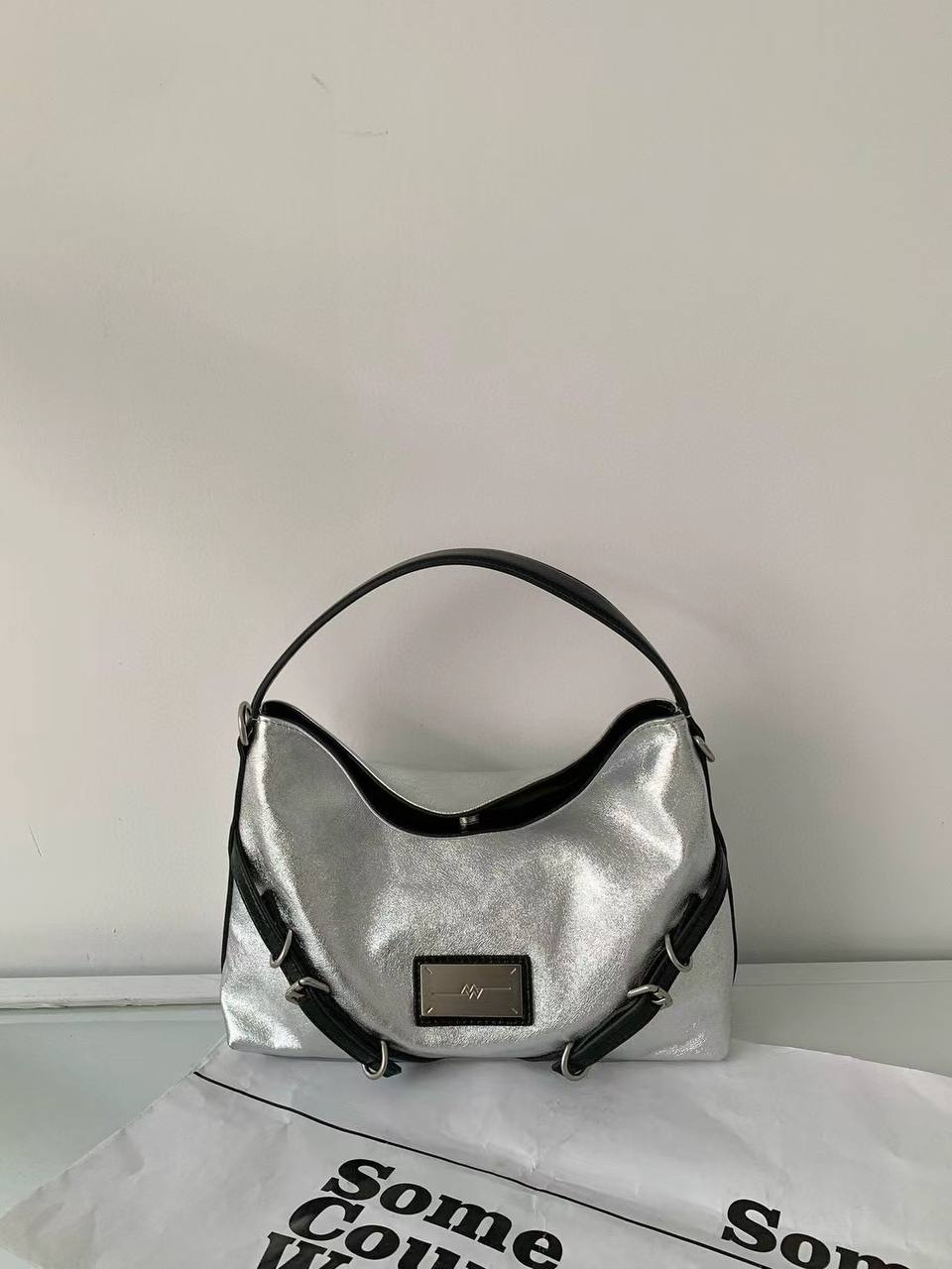 Lustro Luxe — Genuine Leather Bag with Adjustable Strap