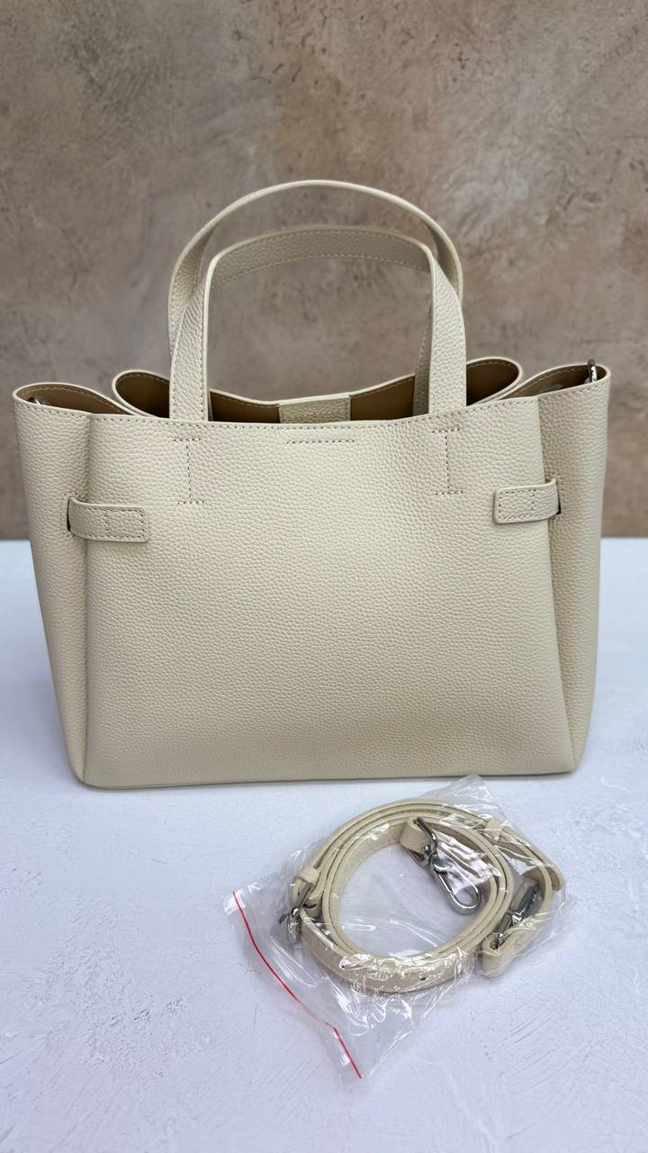 Urban Luxe Tote — Grain Leather Elegance &amp; Everyday Functionality