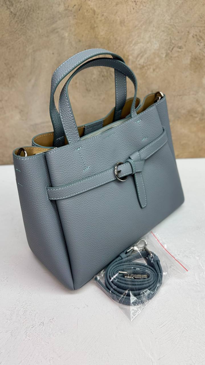 Urban Luxe Tote — Grain Leather Elegance &amp; Everyday Functionality