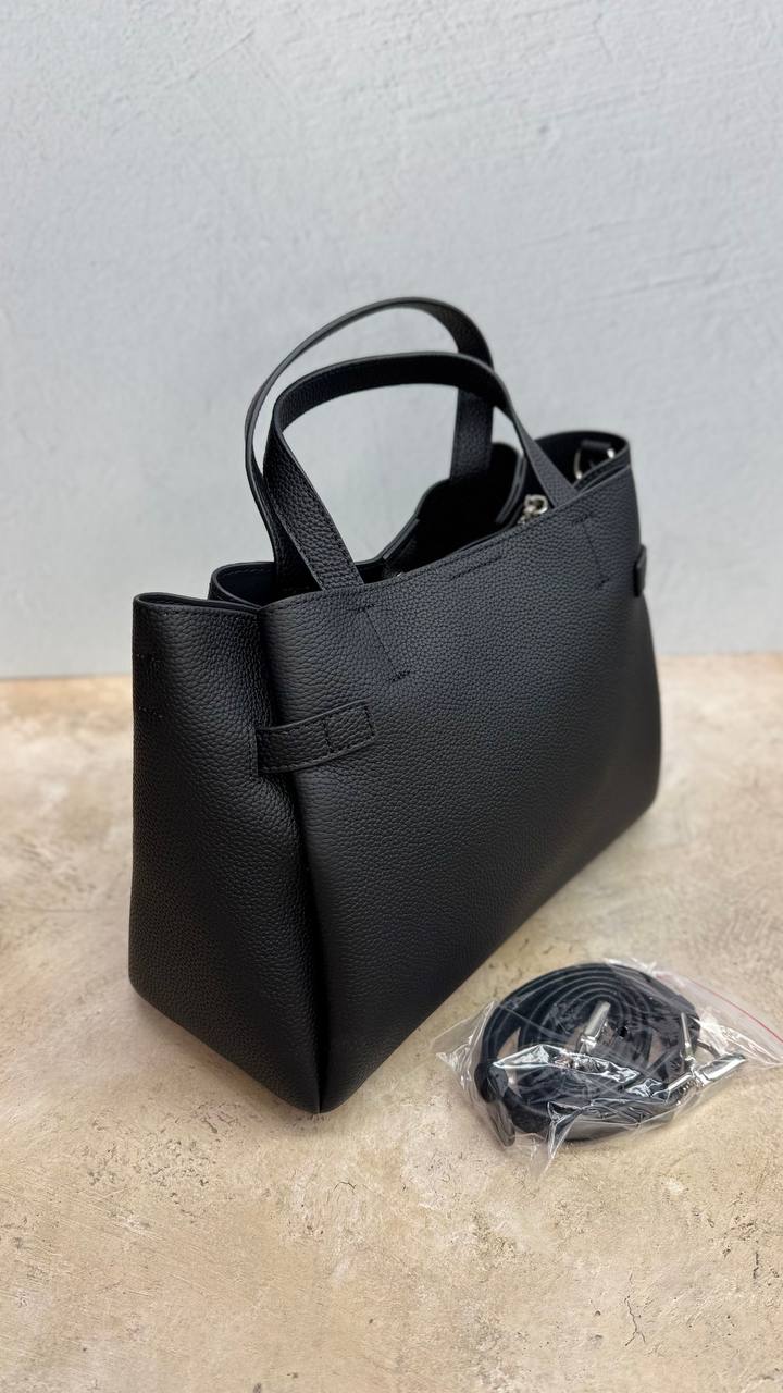 Urban Luxe Tote — Grain Leather Elegance &amp; Everyday Functionality