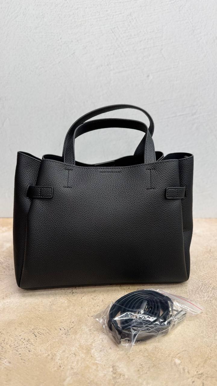 Urban Luxe Tote — Grain Leather Elegance &amp; Everyday Functionality
