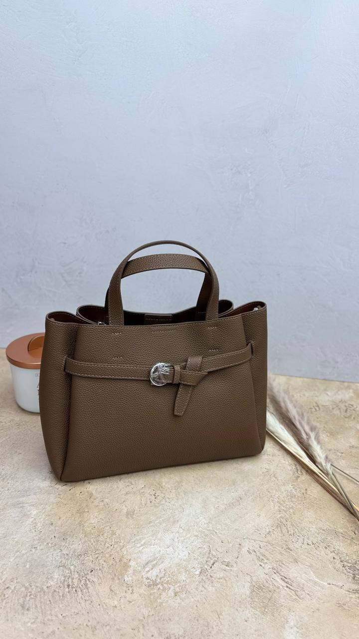 Urban Luxe Tote — Grain Leather Elegance &amp; Everyday Functionality