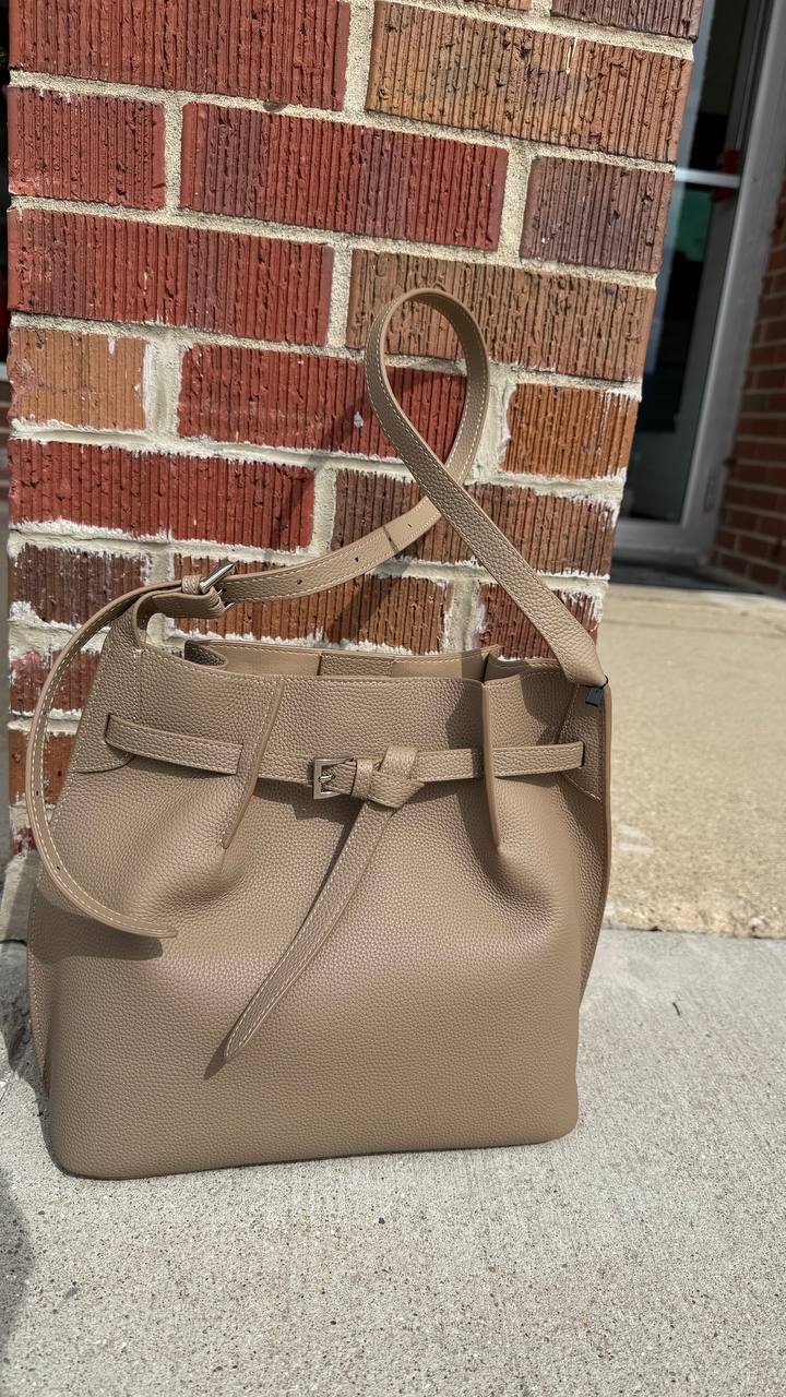 “Prestige Grain – 100% Full Leather Tote”