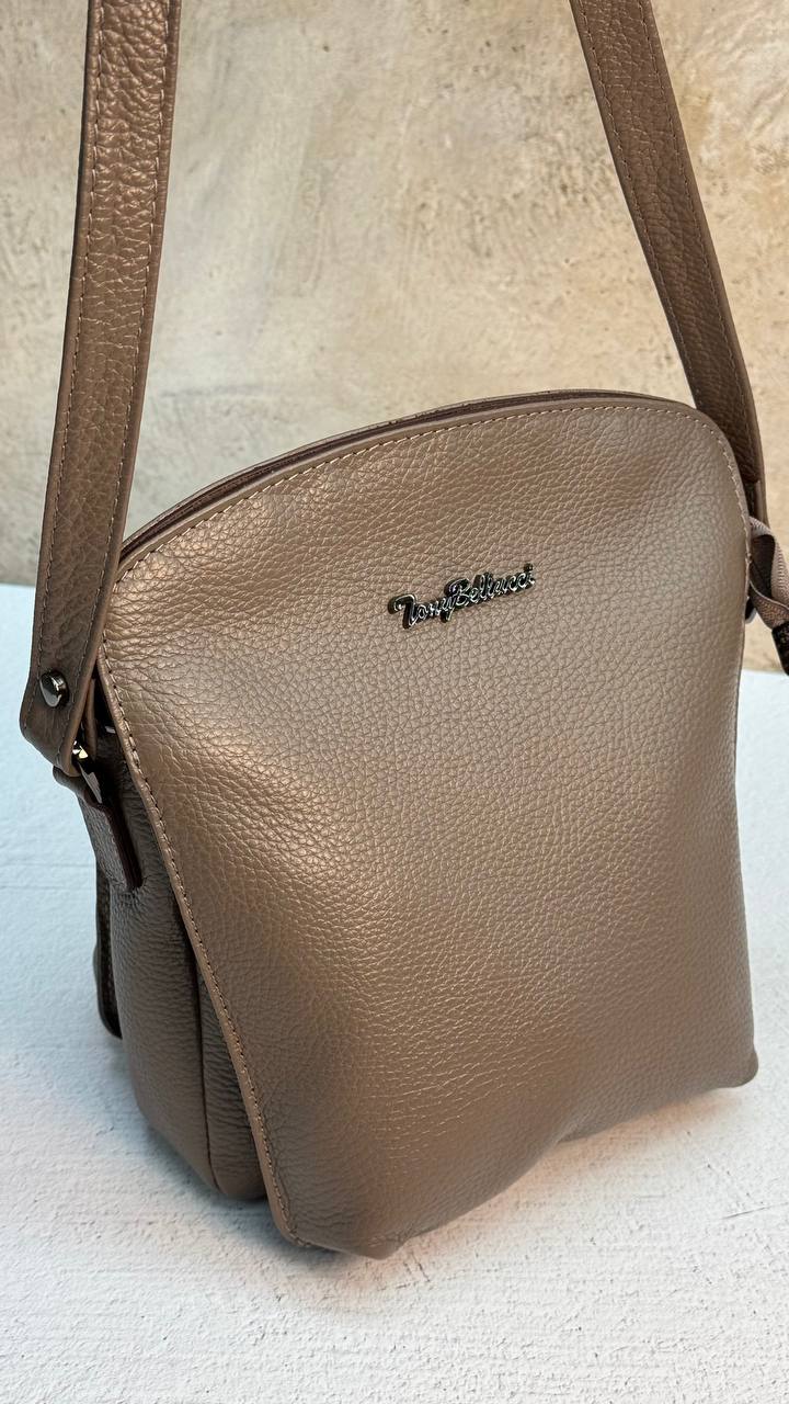 Essence Crossbody Bag – Premium Genuine Leather by Tony Bellucci