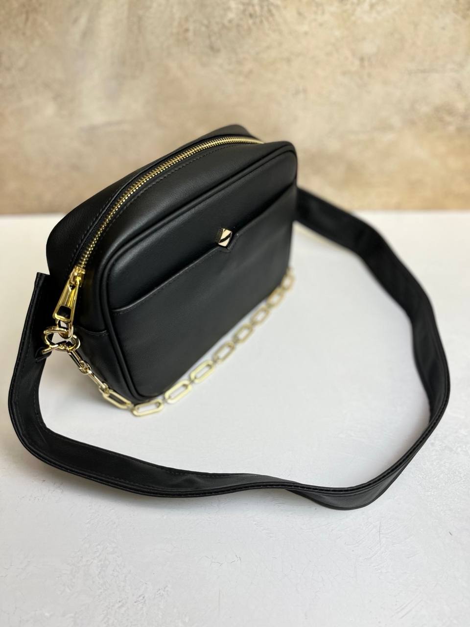 Premium Genuine Leather Shoulder Bag – Classic Everyday Elegance